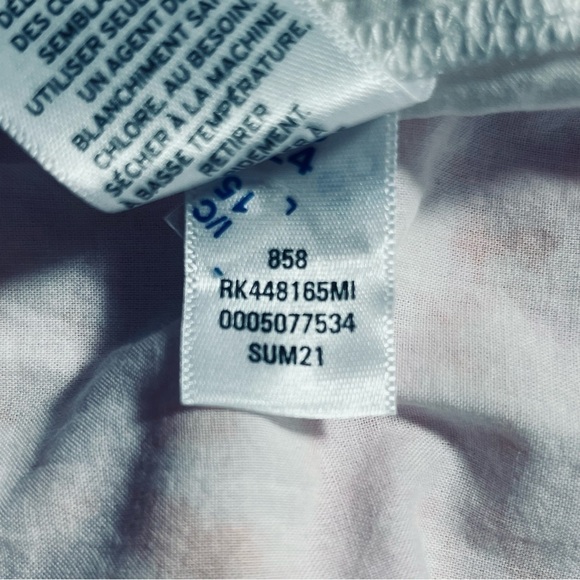 Abound skirt drawstring waist lined aline gauzy coral pink tarry floral size XXS - Picture 10 of 13